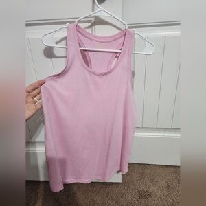 Tek Gear Soft Pink Racerback Tank Top